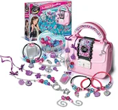 Zabawki kreatywne - Clementoni Crazy Chic Zestaw Do Robienia Biżuterii Torebka 7+ - miniaturka - grafika 1