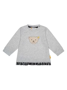 Steiff Bluza w kolorze szarym - Bluzy i sweterki niemowlęce - miniaturka - grafika 1