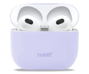 Holdit Silicone Case AirPods 3 Lavender - Akcesoria do słuchawek - miniaturka - grafika 1