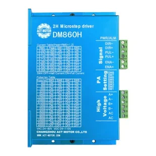 DE-SHIP FREE 1PC Stepper Motor Driver DM860H 7.2A 24-80VAC 24-110VDC Nema34 CNC OEM ACT Motor GmbH - Filamenty i akcesoria do drukarek 3D - miniaturka - grafika 1