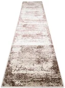 Wycieraczki - Jasnobrązowy przecierany chodnik dywanowy W1-F28 - miniaturka - grafika 1