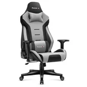 Fotele gamingowe - Huzaro Force 7.6 Grey - miniaturka - grafika 1