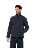 Kurtki męskie - Jack Wolfskin Męska kurtka polarowa Rock Jkt M - miniaturka - grafika 1