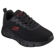 Buty trekkingowe męskie - Męskie BOBS B FLEX CHILL EDGE Sneakersy Czarny - miniaturka - grafika 1
