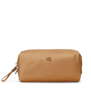 Kosmetyczka LAUREN RALPH LAUREN Carryover 432970160001 Brązowy - Kosmetyczki, organizery i kuferki - miniaturka - grafika 1