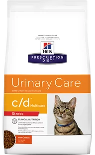 Hills Prescription Diet C/D Urinary Care Urinary Stress 4 kg - Sucha karma dla kotów - miniaturka - grafika 1