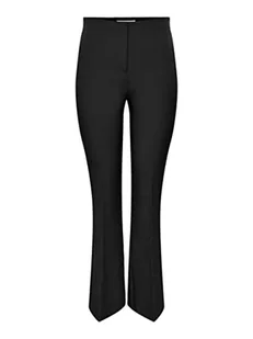 ONLY Onledina-Elly Hw Flare Pant TLR spodnie damskie, czarny, 38W / 32L - Spodnie damskie - miniaturka - grafika 1
