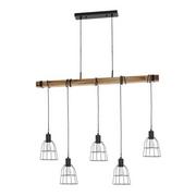 Lampy sufitowe - Italux Ponte lampa wisząca 5-punktowa PND-4290-5-L - miniaturka - grafika 1