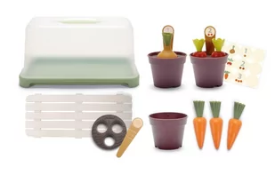 Green Garden Mini Szklarnia Z Roślinami - Zabawki do piasku - miniaturka - grafika 1