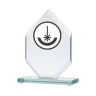 Gadżety dla kibiców - Trofeum szklane grawerowane - miniaturka - grafika 1