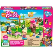 Klocki - Mega Bloks Klocki Mega Construx Barbie Salon dla zwierząt Gyh09 - miniaturka - grafika 1