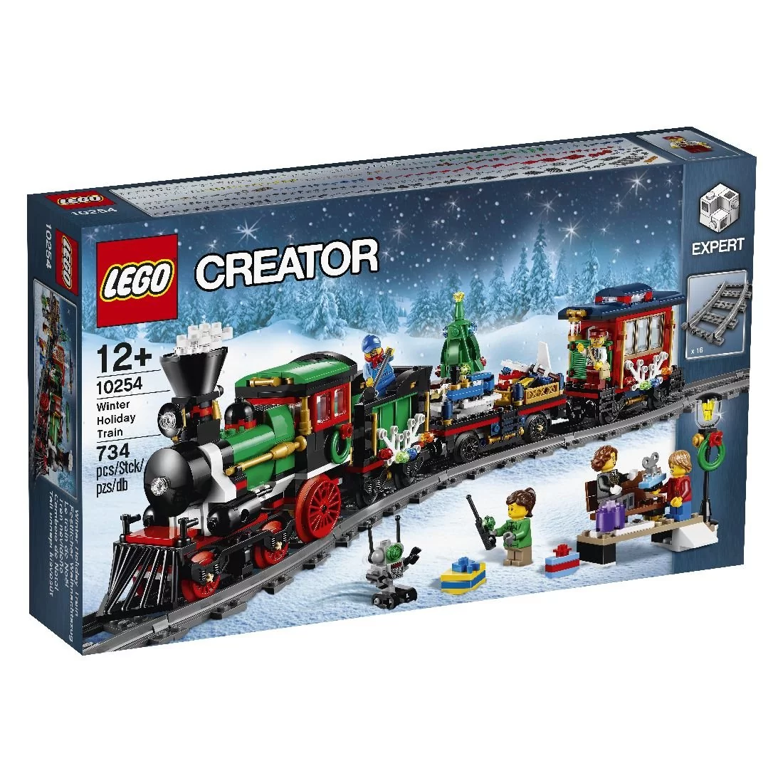 LEGO Świąteczny pociąg 10254
