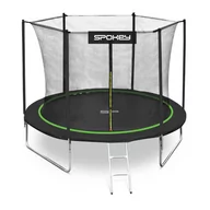 Trampoliny - Spokey Trampolina zielona 305 cm JUMPER II - miniaturka - grafika 1