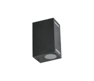 Lampy ogrodowe - Kobi QUERK 2xGU10/35W/230V IP54 15 cm czarny - miniaturka - grafika 1