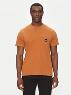 Koszulki męskie - Quiksilver T-Shirt EQYZT08035 Brązowy Regular Fit - miniaturka - grafika 1