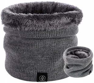 Komin Szal Ocieplany Zimowy Na Szyję Tuba Szalik - Apaszki i szaliki damskie - miniaturka - grafika 1