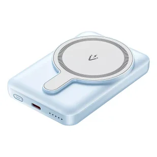 Powerbank magnetyczny 5000mAh Vention FHSL0 20W (niebieski) - Powerbanki - miniaturka - grafika 2
