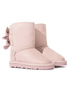 Botki damskie - Blackfield Botki zimowe "Belezza" w kolorze jasnoróżowym - miniaturka - grafika 1