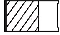 Układ napędowy - akcesoria - MAHLE Zestaw pierścieni tłoka MAHLE 011 70 N0 - miniaturka - grafika 1