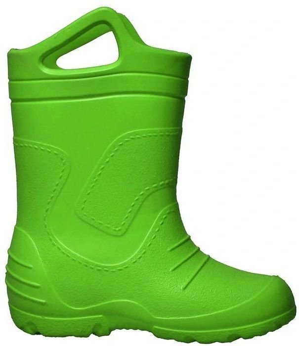 FAGUM STOMIL ZIELONE KALOSZE DZIECIĘCE Z UCHWYTEM 34 6CA