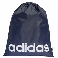 Torby szkolne - Worek na buty i odzież adidas Linear Gymsack HR5356 czarny - miniaturka - grafika 1