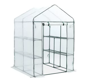 Regał Ogrodowy 8 Półek Szklarnia Foliowa 140x140 - Szklarnie ogrodowe - miniaturka - grafika 1