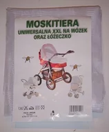 Akcesoria do wózków - Jacuś moskitiera do wózków uniwersalna XXL na wózek/łóżeczko - miniaturka - grafika 1