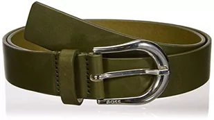 BOSS Damski pasek Carol 3 cm-VC pasek, Dark Green303, 100 - Paski - miniaturka - grafika 1