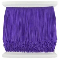 Pasmanteria - kufer-pasmanteria.pl Frędzle nylonowe taneczne NL - 150c ( 1 mb. ) FIOLETOWE 22596669_20220421145055 - miniaturka - grafika 1