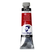 Farby i media malarskie - Talens Van Gogh, farba olejna, 40 ml, kraplak ciemny - miniaturka - grafika 1