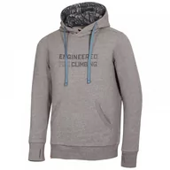 Bluzy sportowe męskie - Męska bluza Ocún Hoodie Men Rozmiar: L / Kolor: szary - miniaturka - grafika 1