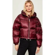 Kurtki damskie - Tommy Hilfiger Puchowa kurtka | Oversize fit - miniaturka - grafika 1