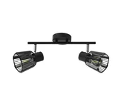 Lampy sufitowe - Prezent 27517 - Oświetlenie punktowe PONTEO 2xE27/40W/230V czarny - miniaturka - grafika 1