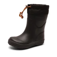 Kalosze damskie - Bisgaard Unisex dziecięce zimowe kalosze termiczne, czarny - Czarny 50 Black - 28 EU - miniaturka - grafika 1