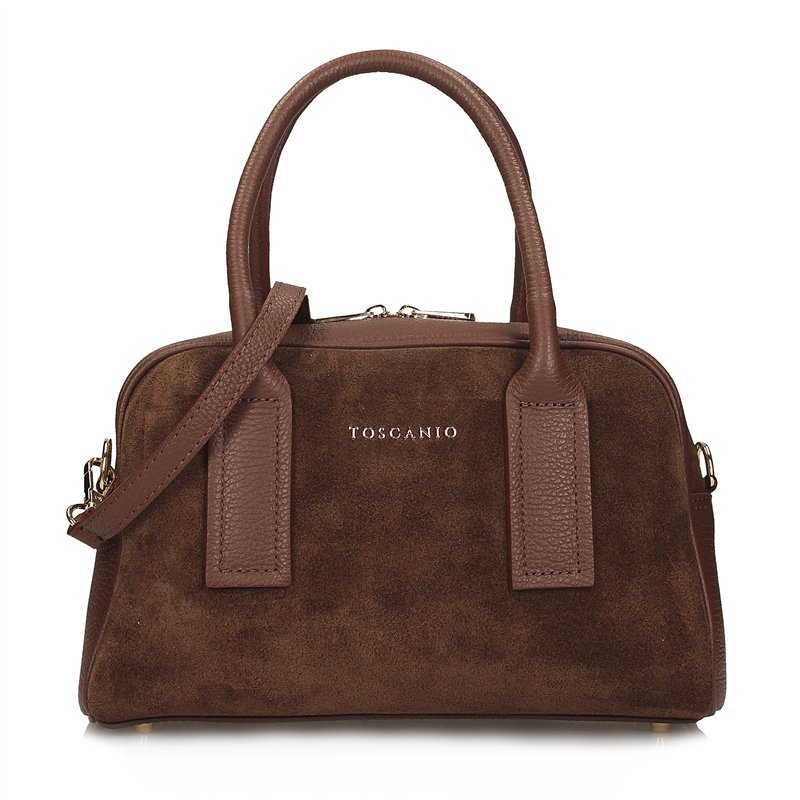 Elegancki skórzany kuferek Toscanio G122