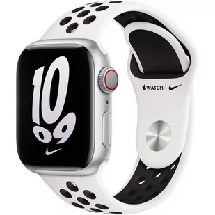 Apple Pasek sportowy Nike w kolorze Summit White/czarnym 41 mm - Akcesoria do smartwatchy - miniaturka - grafika 1