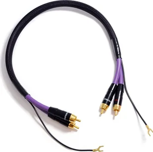 Kabel Melodika RCA Cinch x2 - RCA Cinch x2 0.75m czarny - Kable komputerowe i do monitorów - miniaturka - grafika 1