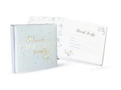 Gadżety na imprezę - Album fotograficzny na Chrzest Święty niebieski - 30 kartek - miniaturka - grafika 1