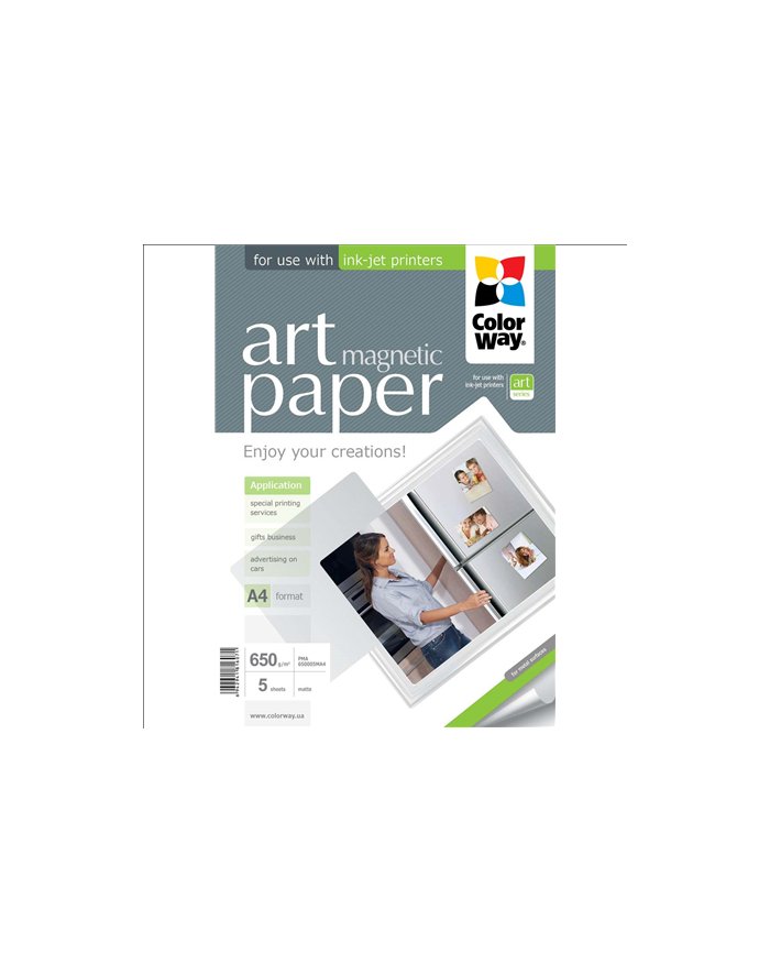 ColorWay Matte Magnetic Photo Paper PMA650005MA4