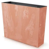 Donice - PROSPERPLAST Urbi Case Beton Effect (49.8 x 58 x 18 cm) 44L Pomarańczowy - miniaturka - grafika 1