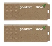 Pendrive - GoodRam UME3 Eco Friendly Dwupak 2x32GB USB 3.2 Brązowy UME3-0320EFR11-2P - miniaturka - grafika 1