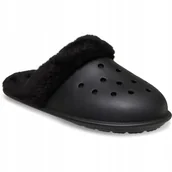Kapcie męskie - Crocs Męskie Kapcie Pantofle Domowe Ciepłe Classic Fuzz Slipper 43-44 - miniaturka - grafika 1