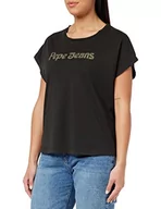 Bluzy damskie - Pepe Jeans bluza damska carli, 990 Washed Black, XL - miniaturka - grafika 1