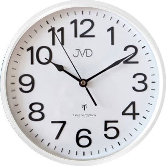 JVD Zegar ścienny JVD RH683.1 sterowany radiowo