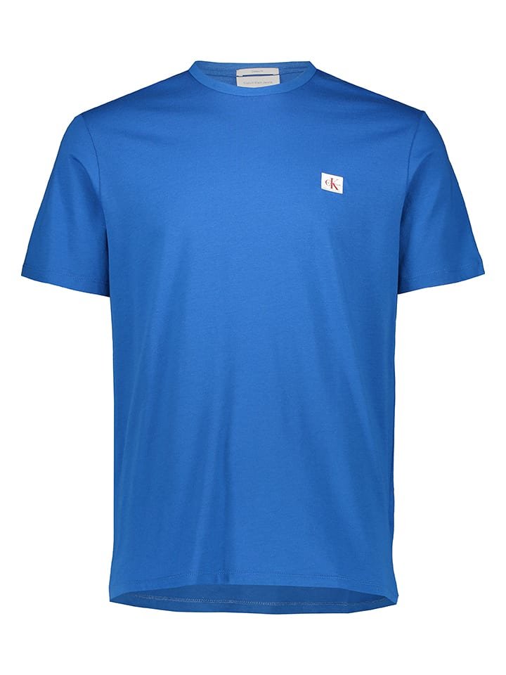 Calvin Klein Koszulka w kolorze niebieskim