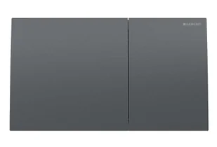 Geberit Sigma70 - Sterowanie spłukiwaniem, łatwe do czyszczenia, szczotkowany czarny chrom 115.622.QD.1 - Przyciski spłukujące - miniaturka - grafika 1
