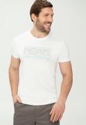Koszulki męskie - Męski t-shirt z napisem i grafiką T-LINER - Volcano - miniaturka - grafika 1