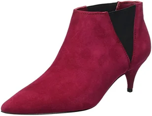 Aldo Damskie botki Vallucci, Czerwony - Red Bordo Różne 42-36 EU - Botki damskie - miniaturka - grafika 1