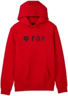Bluzy męskie - bluza męska FOX ABSOLUTE FLEECE PO HOOD Flame Red - miniaturka - grafika 1