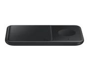Ładowarki do telefonów - Samsung Bezprzewodowa ładowarka Duo Pad 9W bez kabelu EP-P4300BBEGEU) Czarna - miniaturka - grafika 1